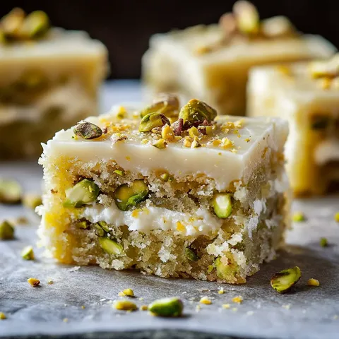 Citron brownies pistaches chocolat