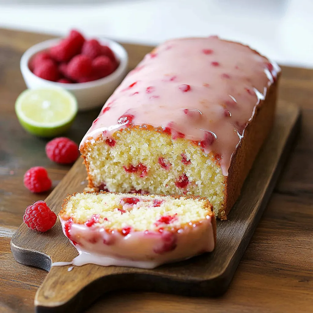 Moelleux citron framboise