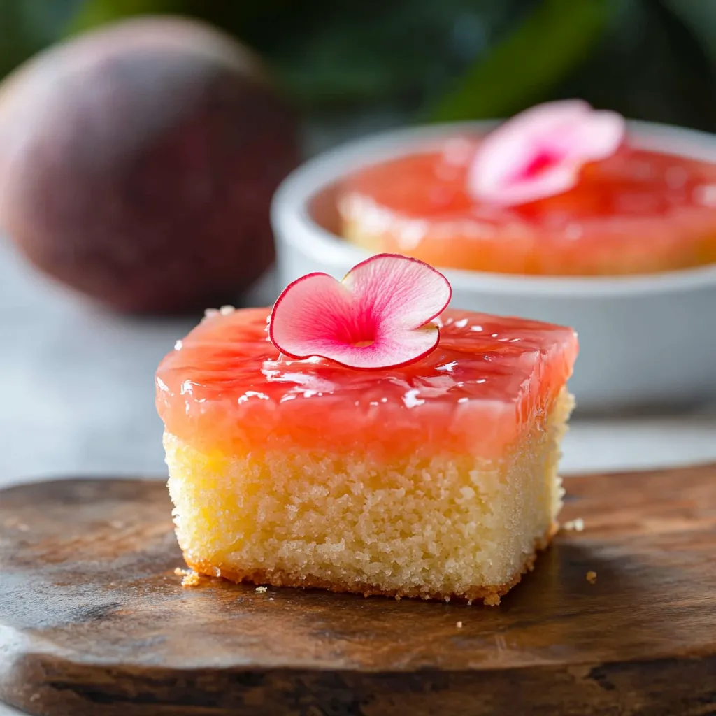 Gâteau guava gourmand