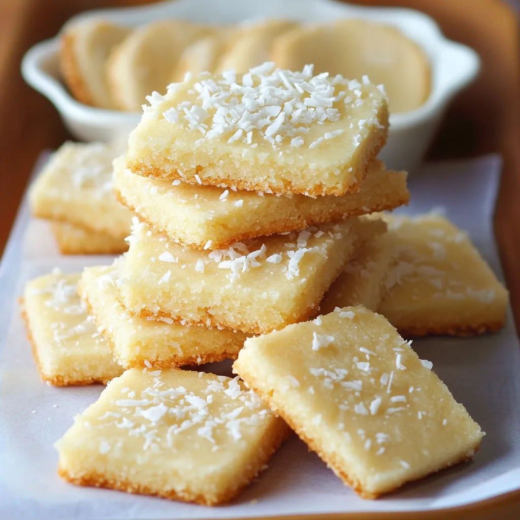 Biscuits coco gourmands