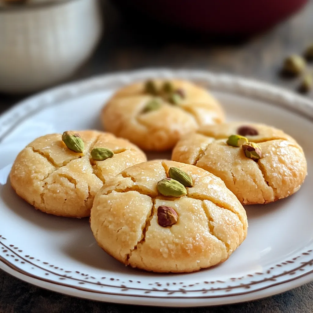 Découvrez comment faire des nankhatai à la cardamome