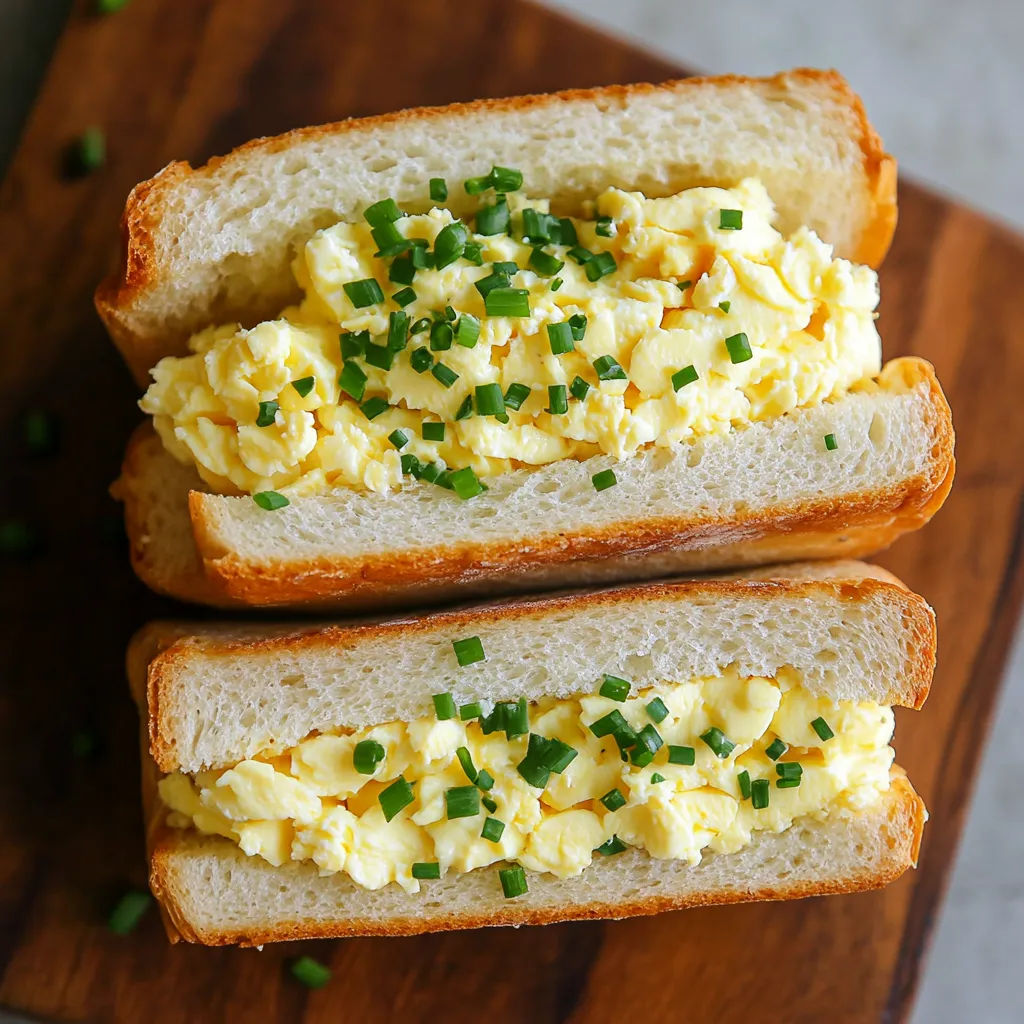 Sandwich japonais Tamago Sando œufs et pain ultra moelleux