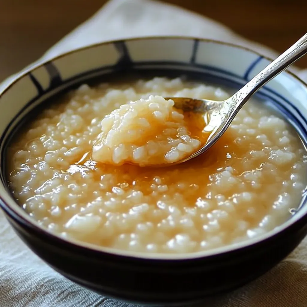 Gingembre miel riz japonais