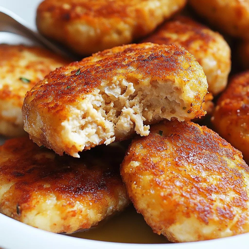 Kotletki faits maison au poulet