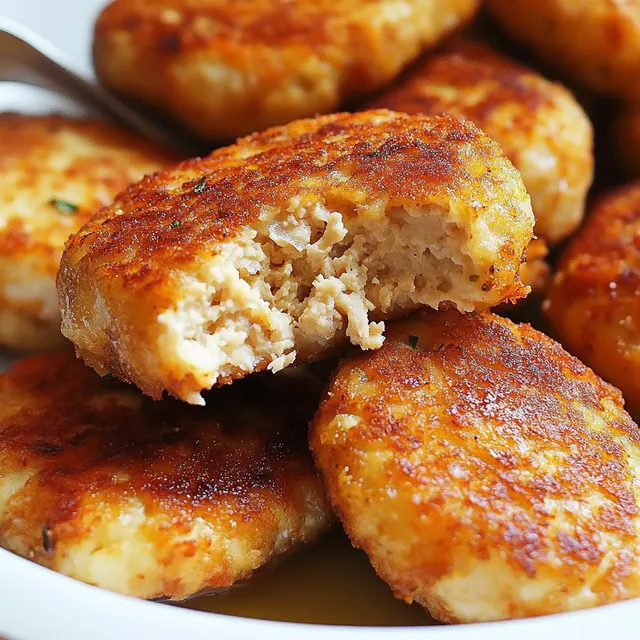 Kotletki faits maison au poulet