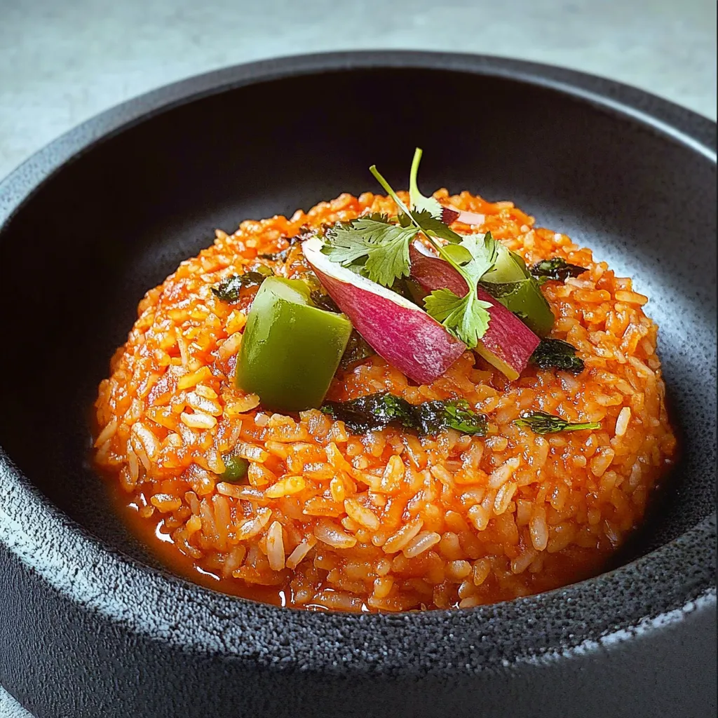 Vous allez adorer ce riz mexicain maison bien rouge