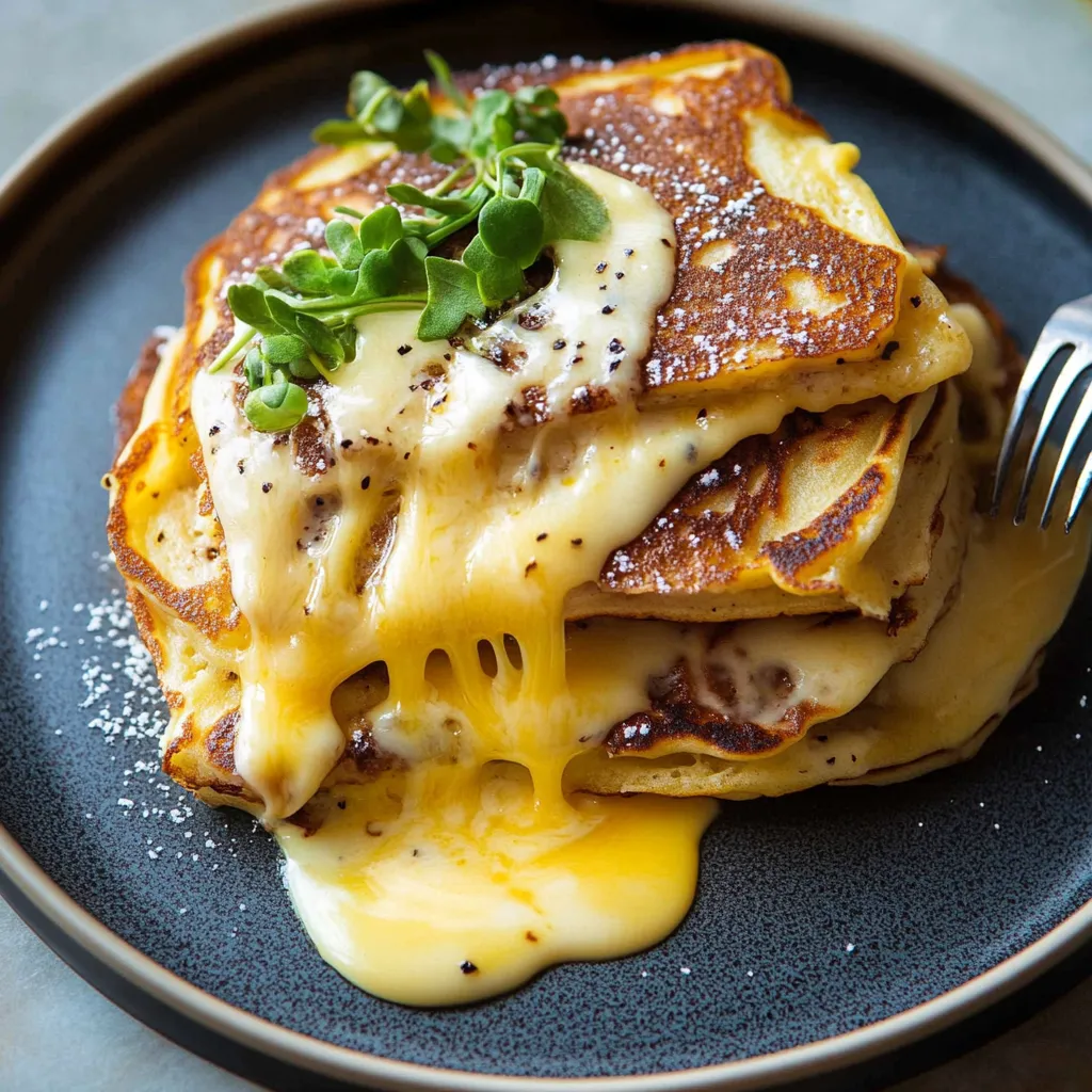 Cachapas mais fromage fondant