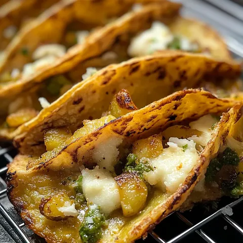 Tacos gourmands chili pomme