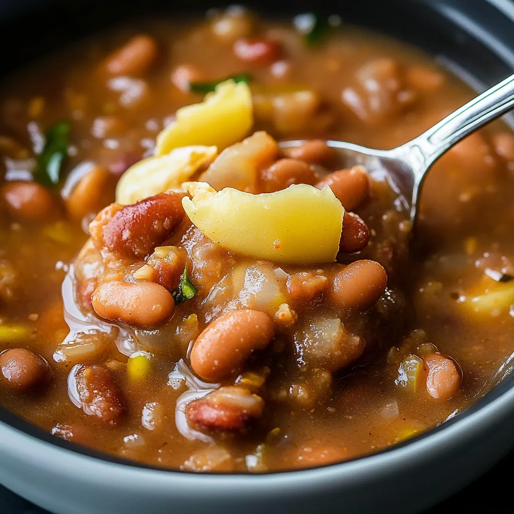 Haricots mexicains tendres aux épices