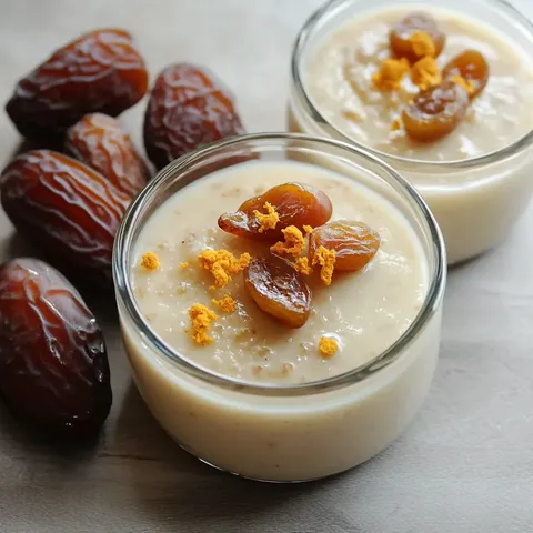 Douceur aux dattes et fleur d'oranger