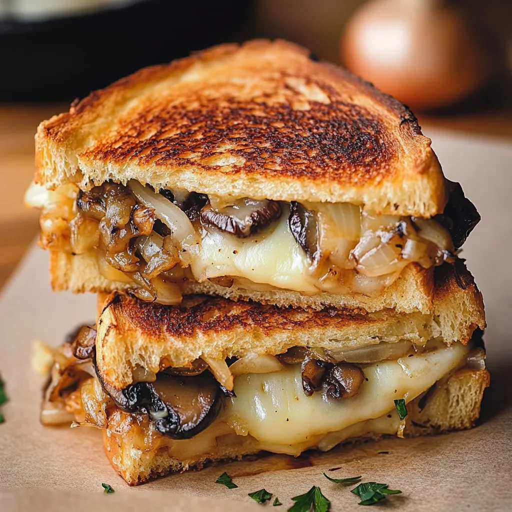 Savoureux croque-monsieur au gouda
