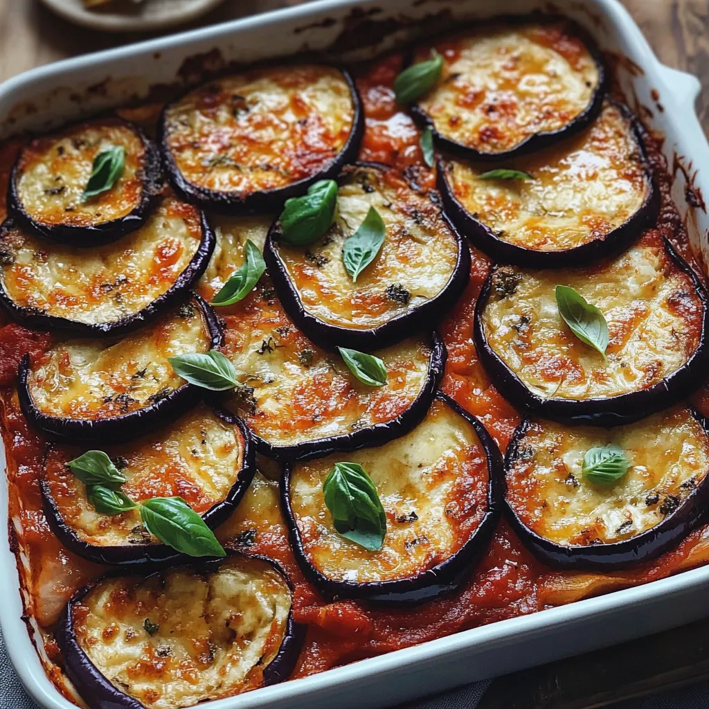 Gratin d’aubergines convivial et fondant
