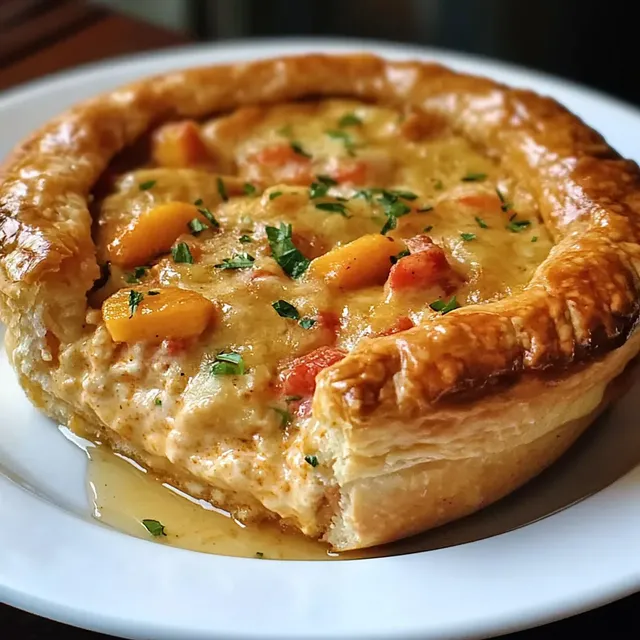 Pot pie cajun gourmand
