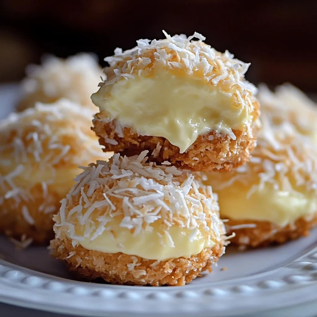 Biscuits fourrés citron coco ultra moelleux