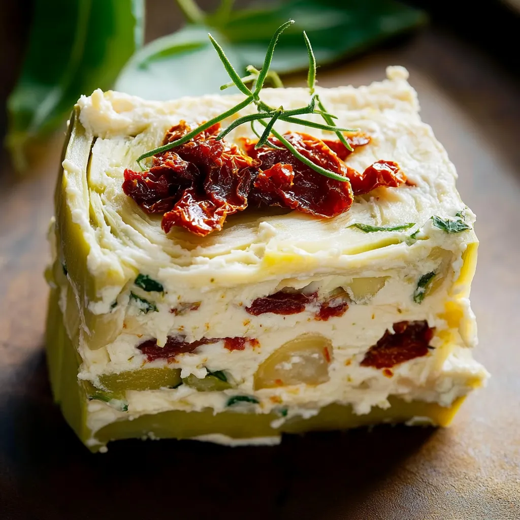 Terrine artichaut basilic onctueuse