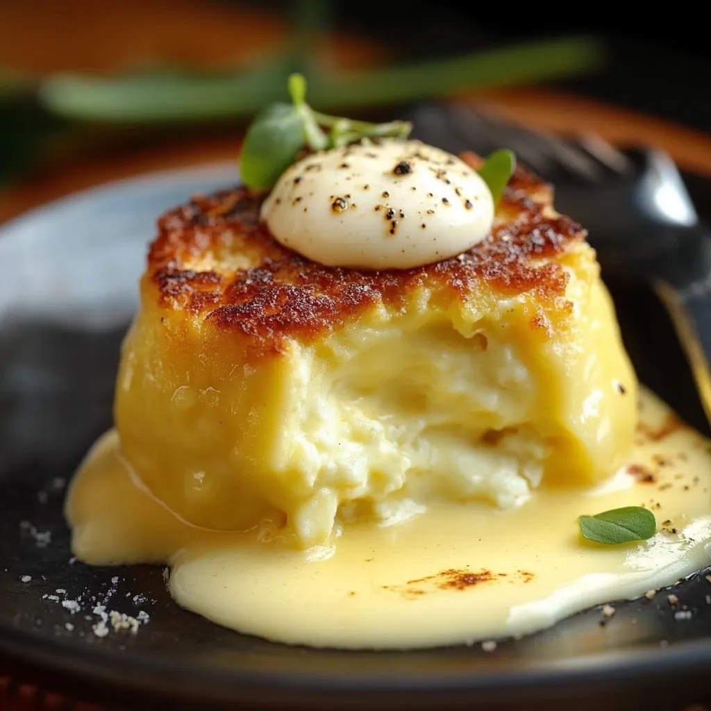 Moelleux au chou-fleur et comté