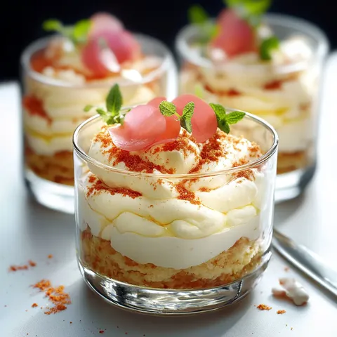 Tiramisu crevettes aneth revisité