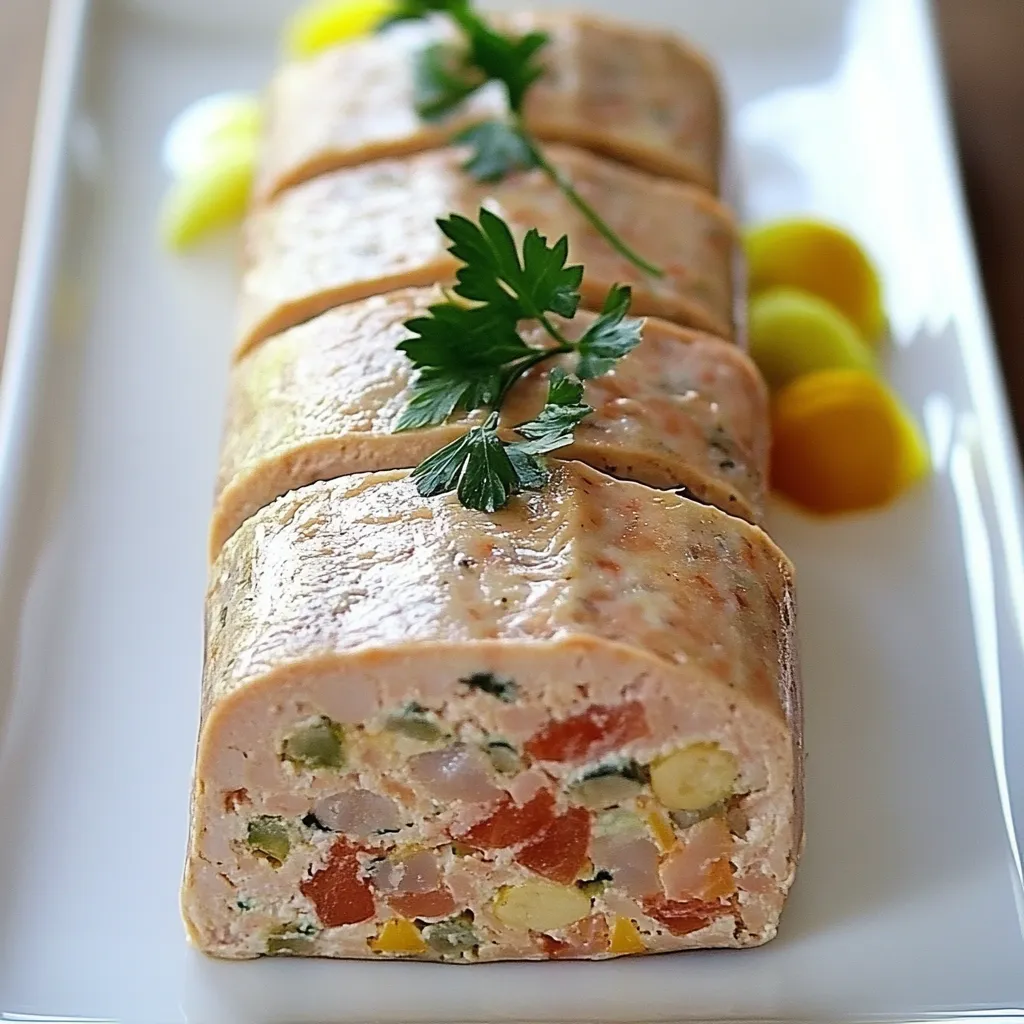 Délicieuse terrine de thon facile qui sent bon l'été