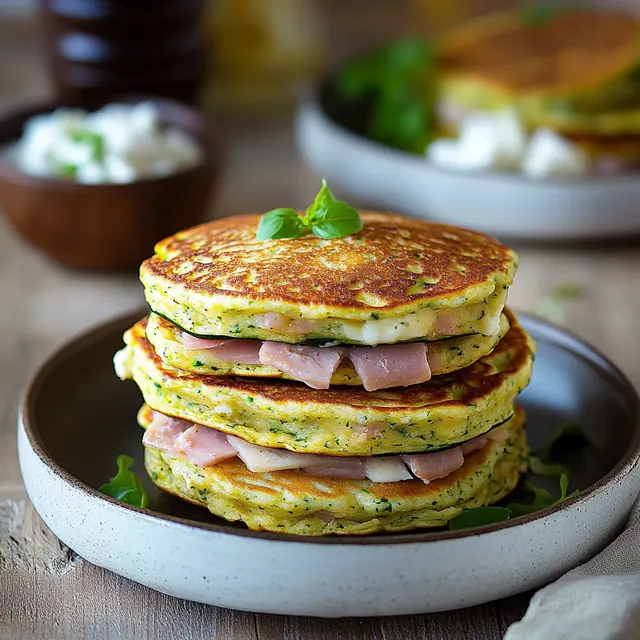 Chèvre jambon courgette