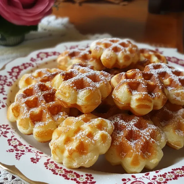Délicieuses gaufres maison