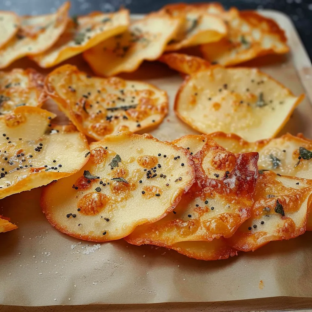 Tuiles légères parfaites pour un apéro