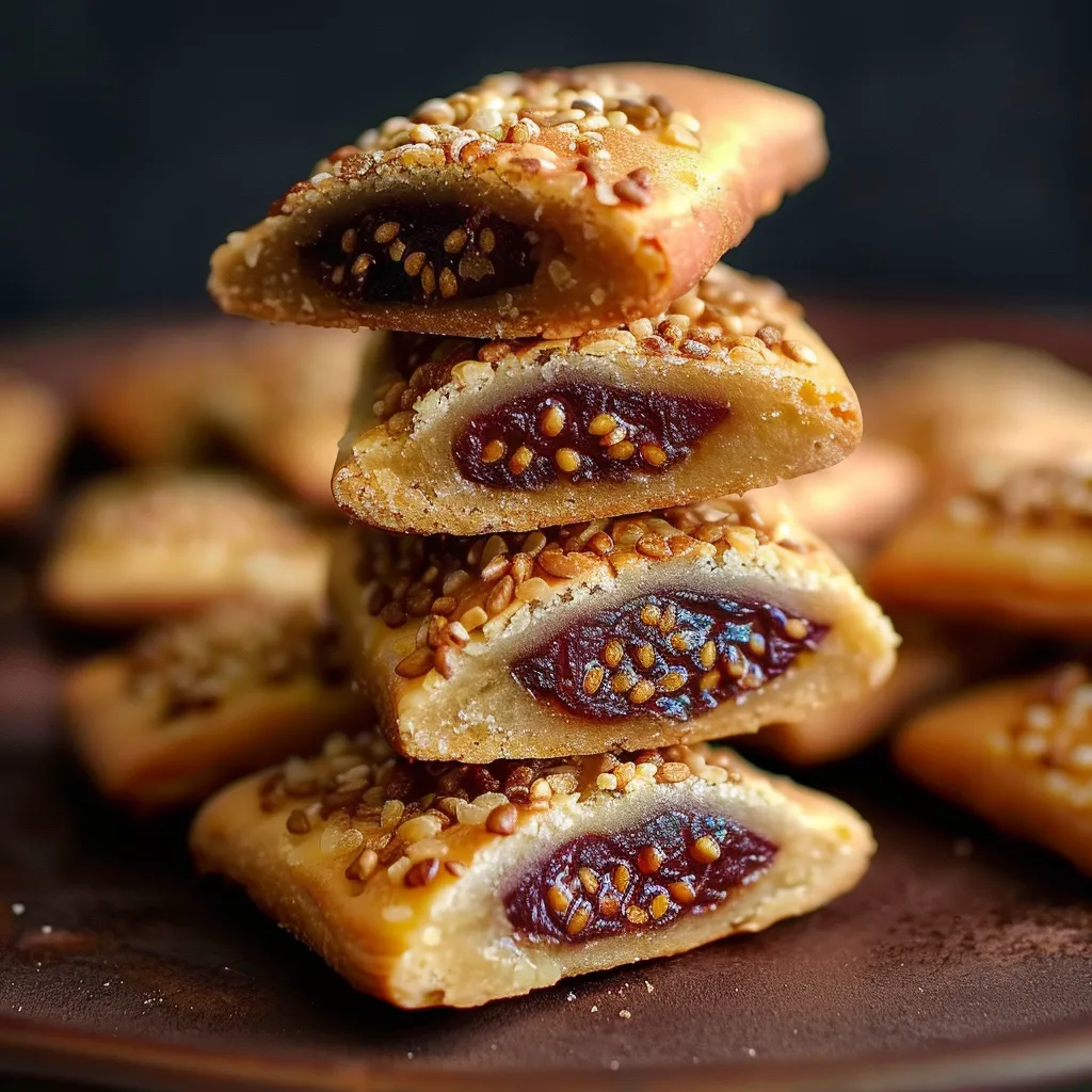 Délicieux sablés aux figues