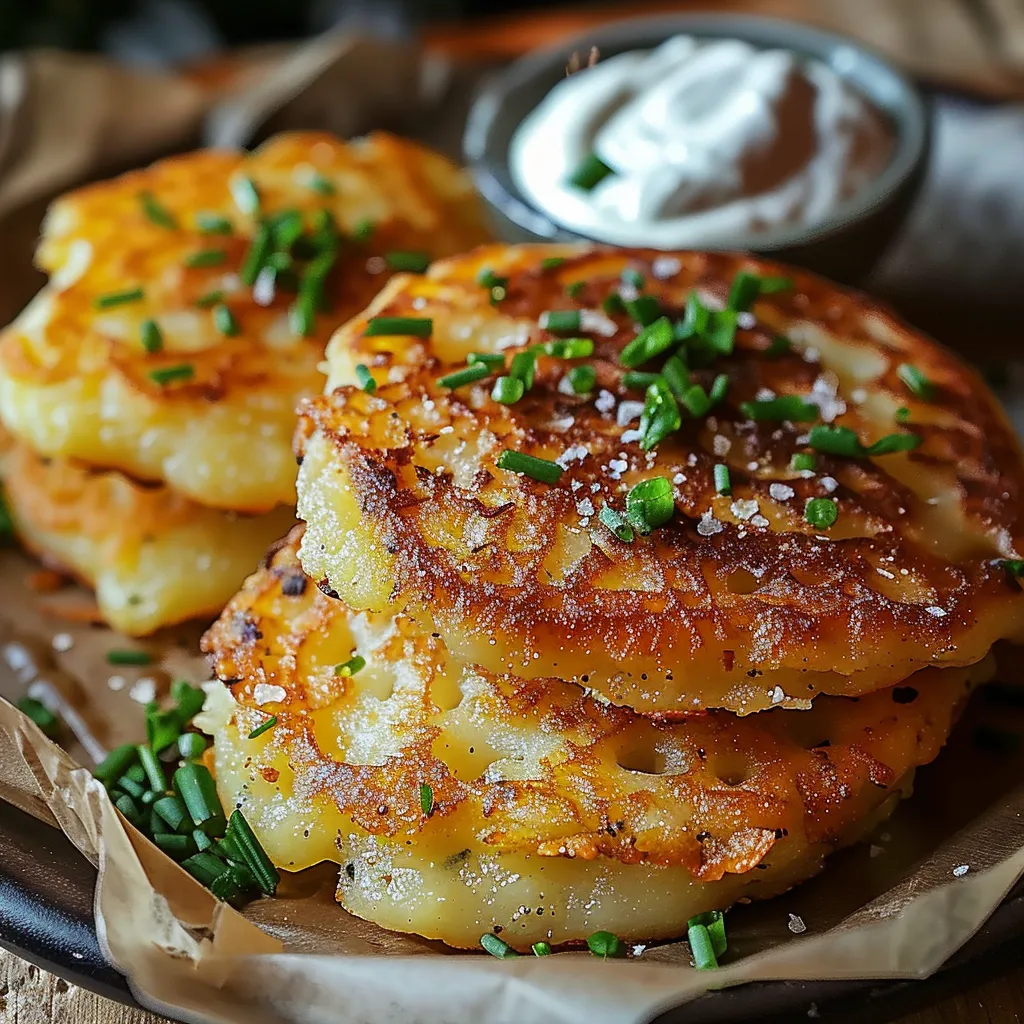Petites bombes croustillantes aux pommes de terre