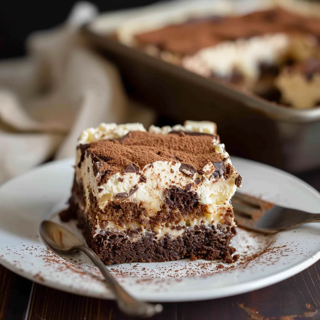 Tiramisu au chocolat gourmand