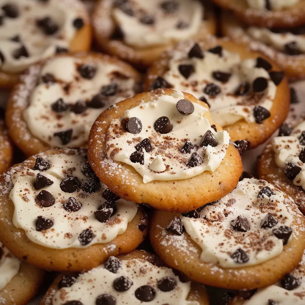 Délicieux cannoli ricotta