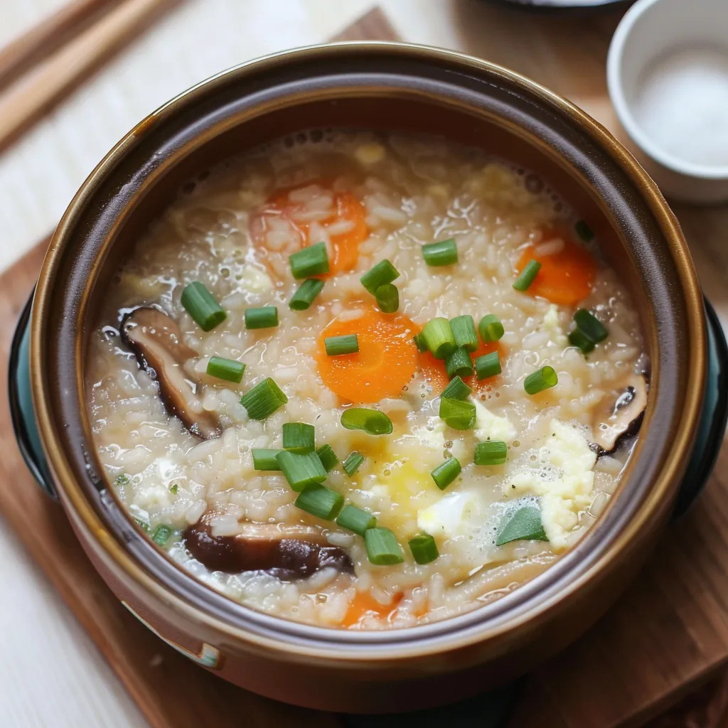 Soupe Riz Style Ojiya