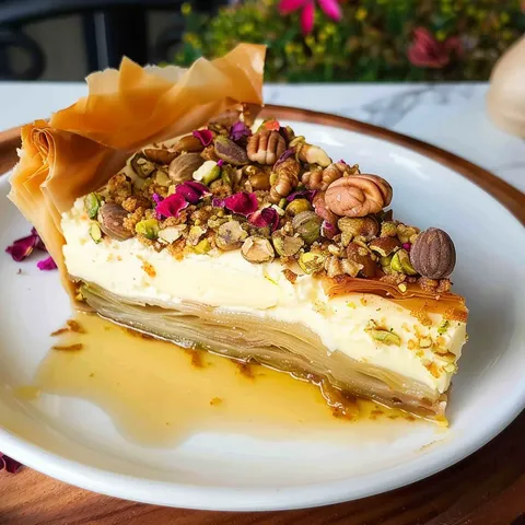 Cheesecake aux fruits secs