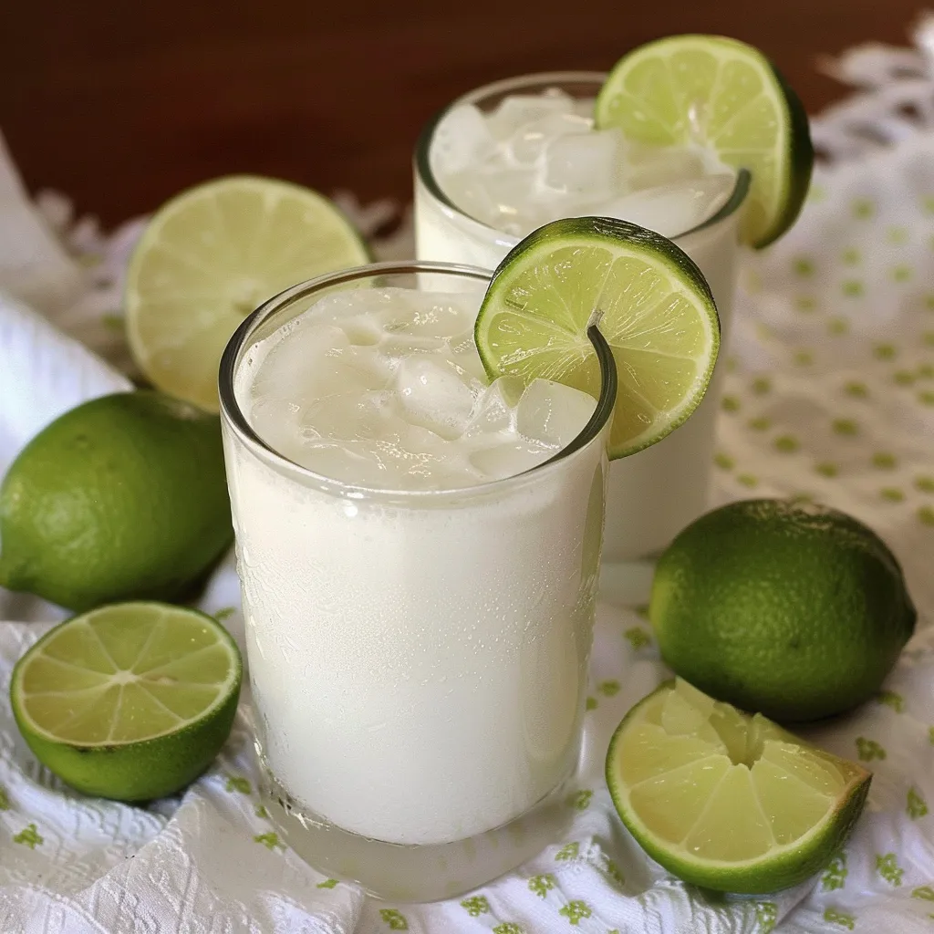 Limonada de Coco au Citron Vert