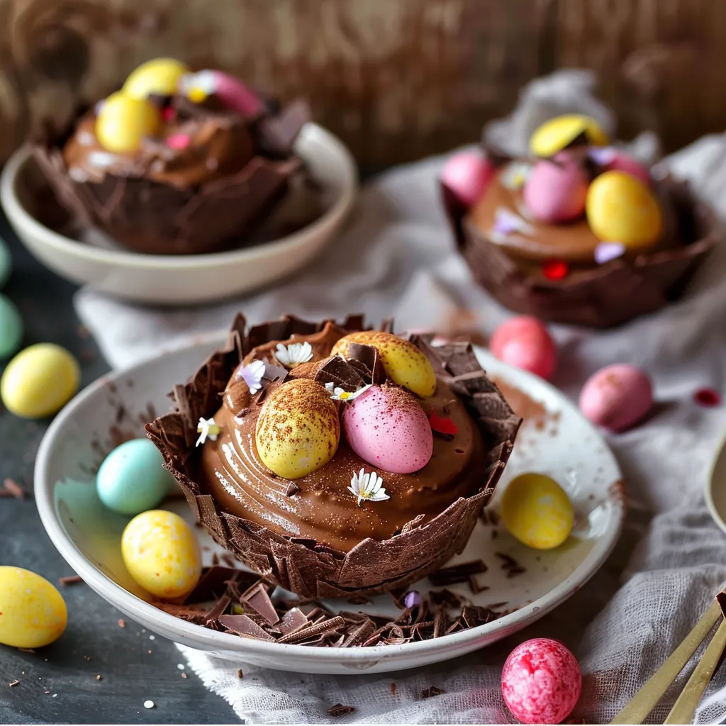 Nids chocolat Pâques