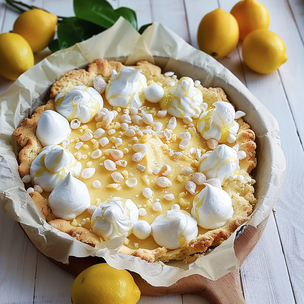 Citron et meringue
