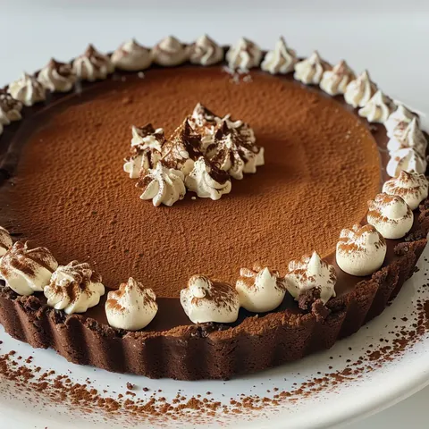 Crostata chocolat et ricotta