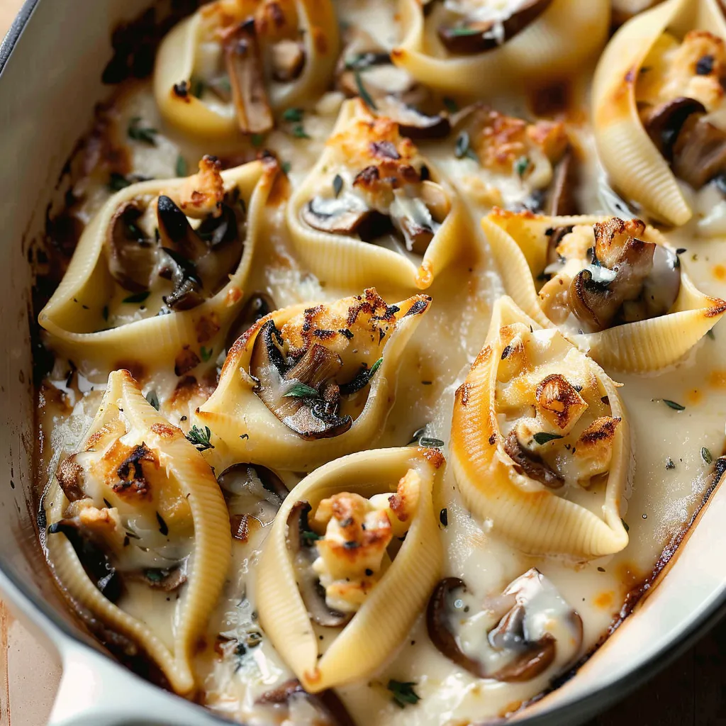 Pâtes conchiglie garnies