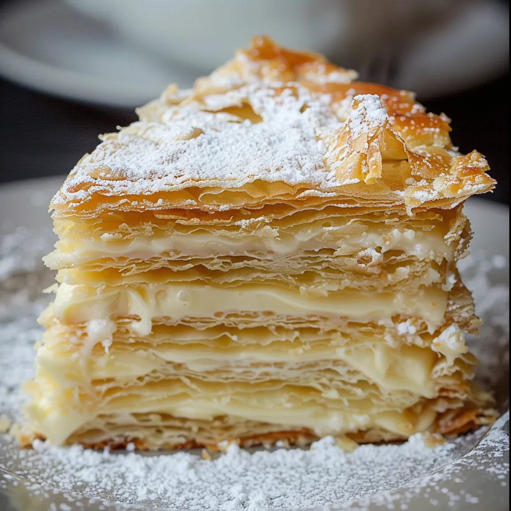 Napoléon Millefeuille élégant