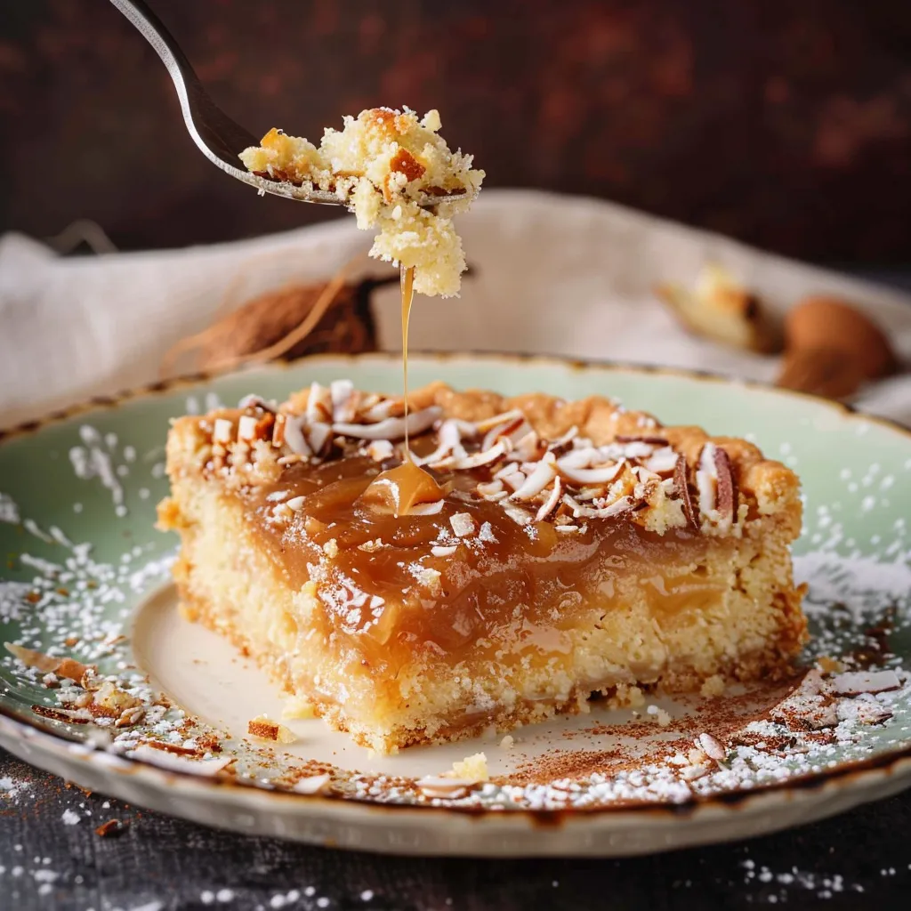Tarte coco caramel à tomber