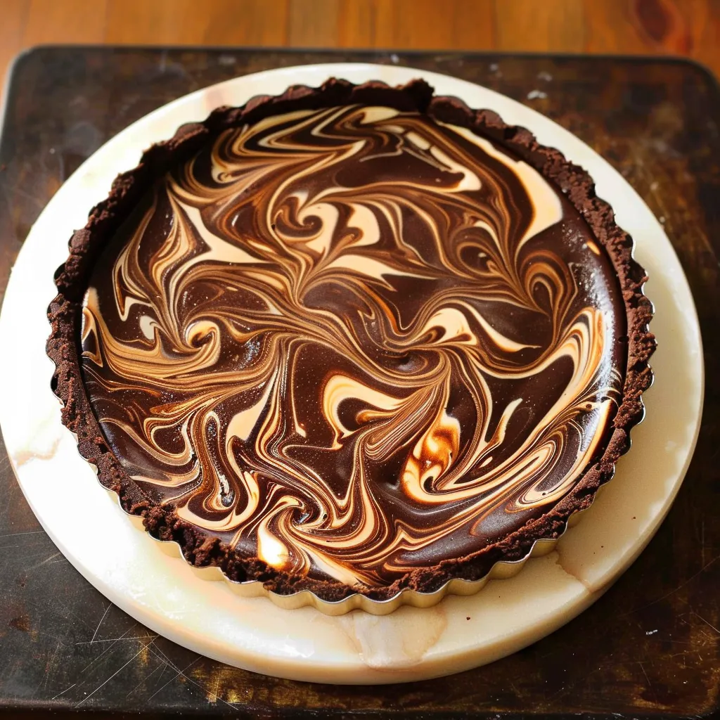 Brownie fromage et caramel
