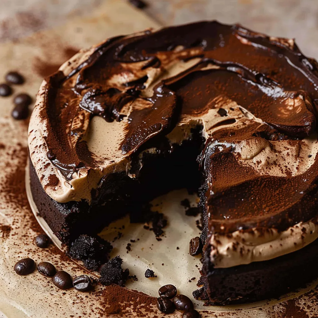 Délicieux chocolat café