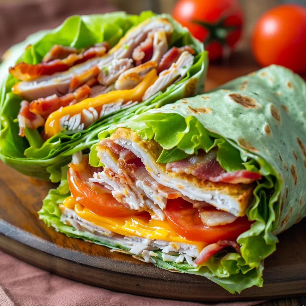 Wraps ultra légers dinde et bacon ultra croustillant