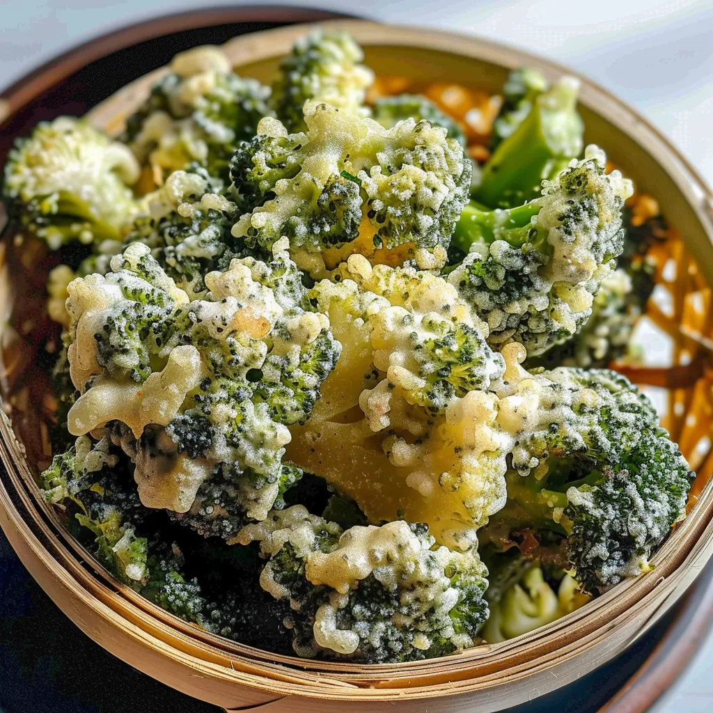 Brocolis panés croustillants au nori prêts en quelques minutes