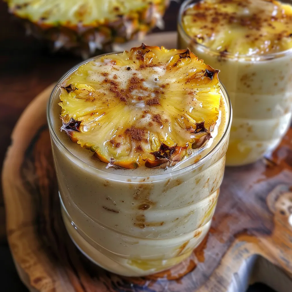 Lassi ananas épices