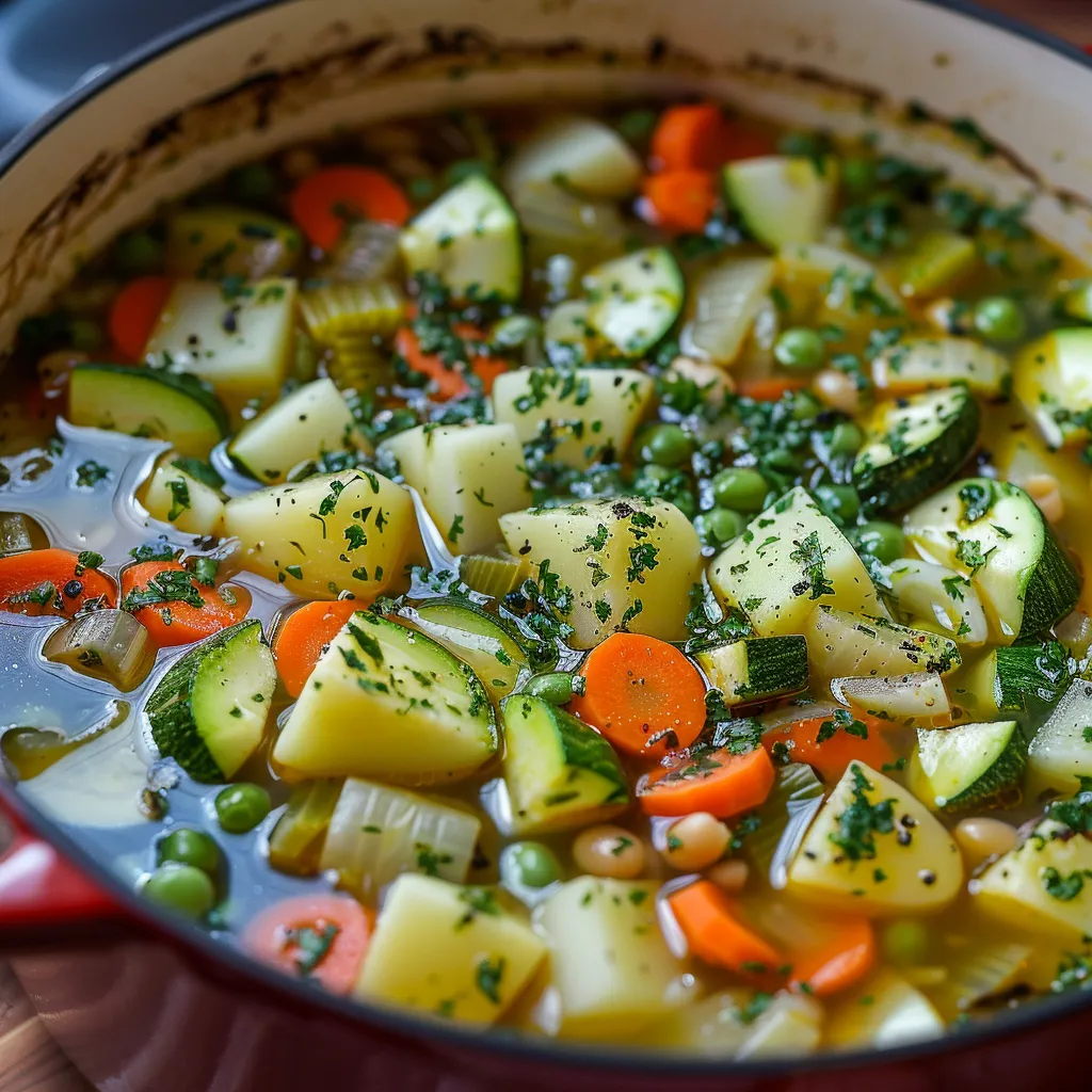 Savourez la fameuse soupe au pistou de Provence