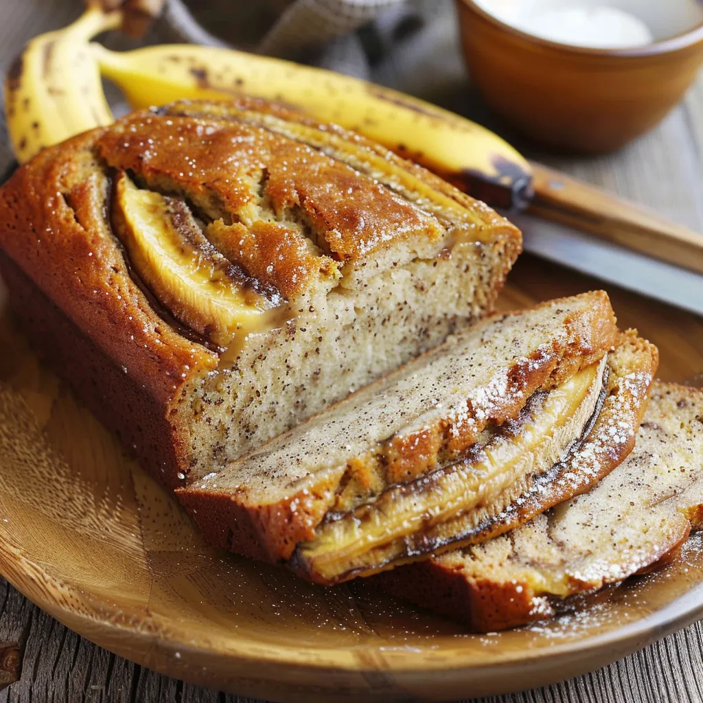 Cake banane maison