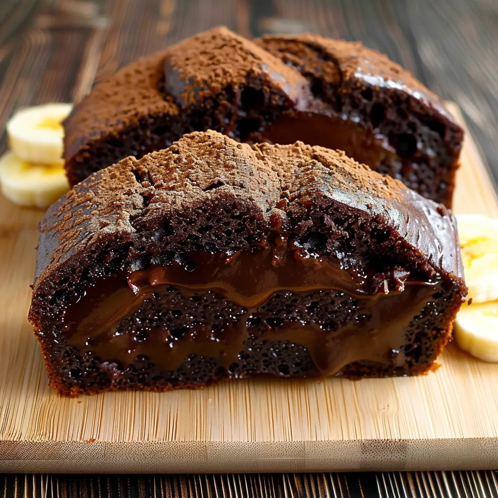 Pain choco-banane moelleux sans farine