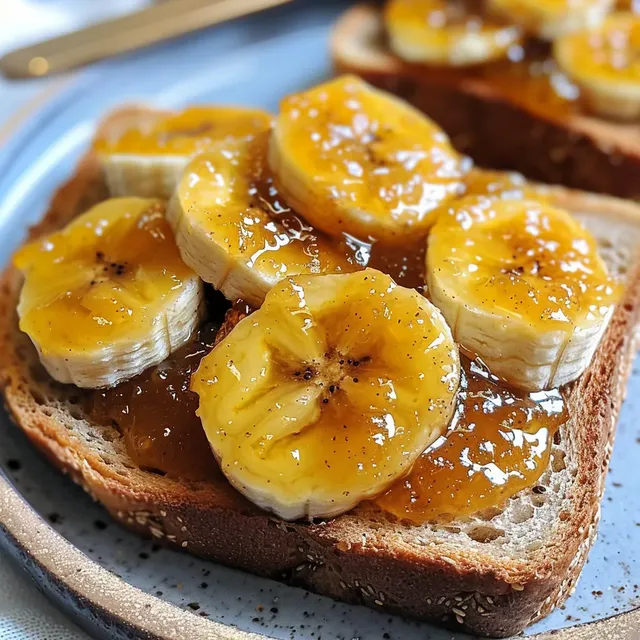 Bananes confiture simple