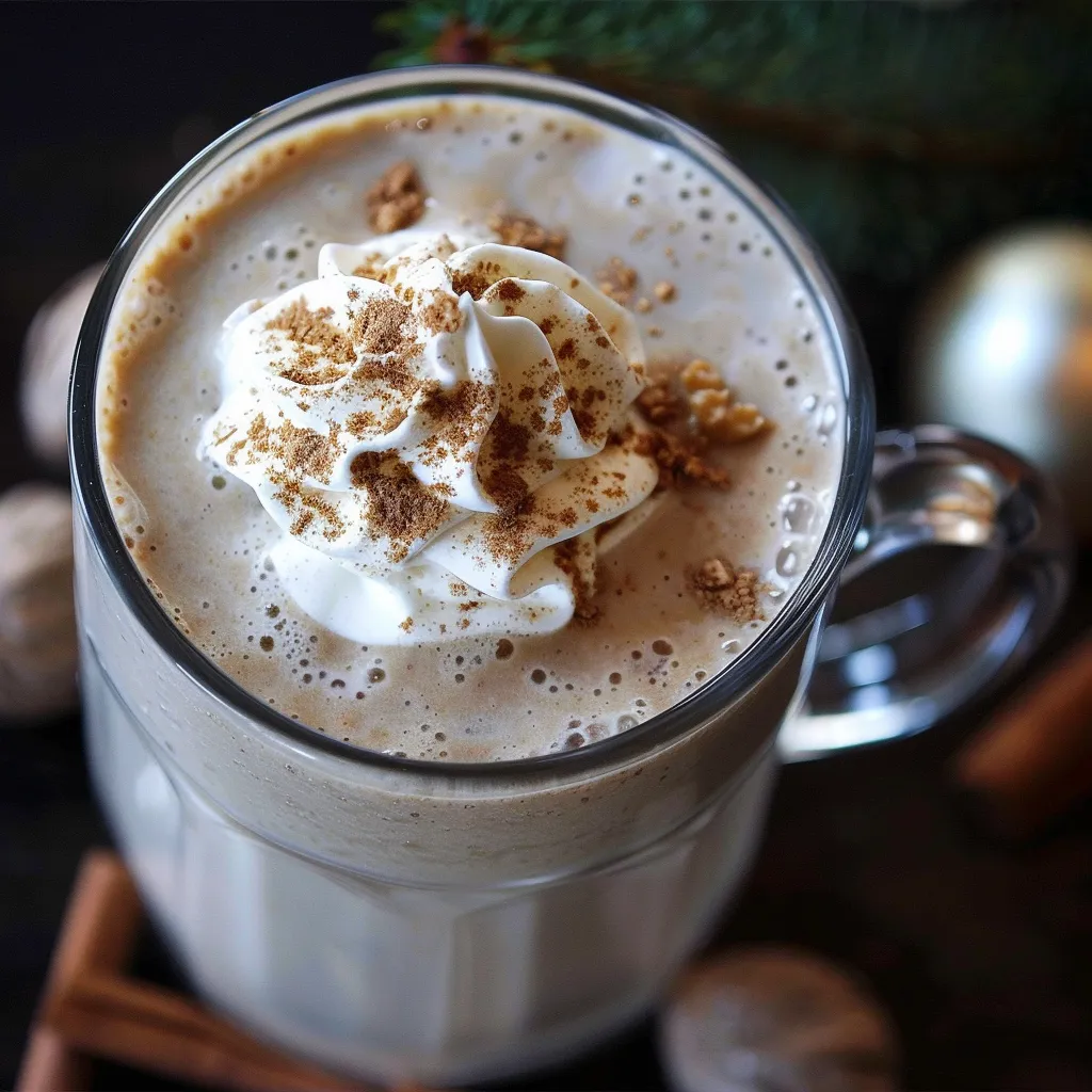 Réalisez un smoothie aux épices de Noël trop bon