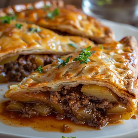 Une tourtière maison savoureuse