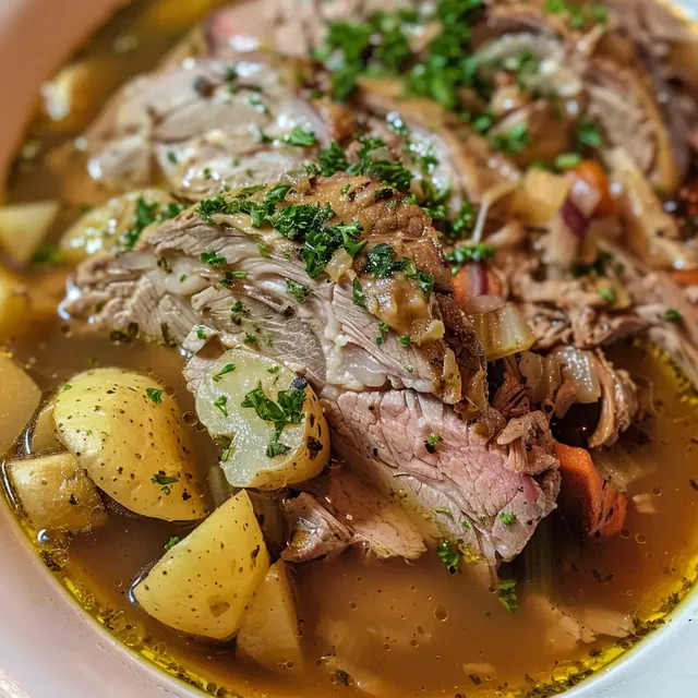 Bœuf et légumes mijotés
